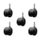 Service Caster 3'' Office Chair Casters Nylon Twin Wheel 7/16'' Grip Ring Stem, 5PK SCC-UHGR02S75-NYS-716176-5 - alternate 1